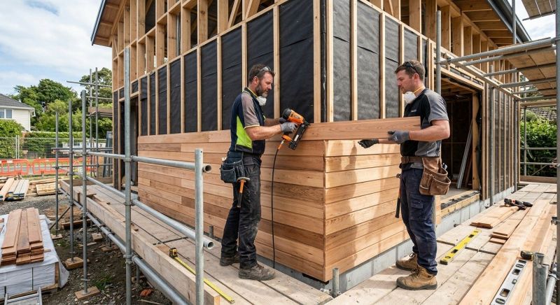 Wood Plank Siding Installation in Boston, MA